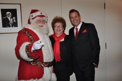 Santa Claus, Judith Clurman and Steven Reineke Photo