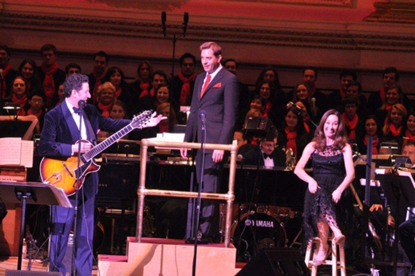 Photo Coverage: John Pizzarelli and Jessica Molaskey Wish You A Swingin' Christmas With The New York Pops  Image