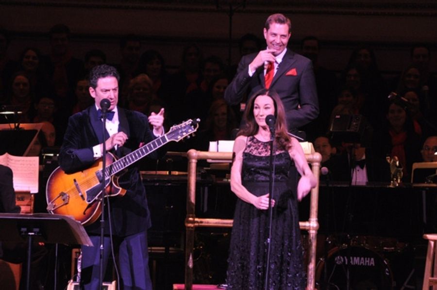 Photo Coverage: John Pizzarelli and Jessica Molaskey Wish You A Swingin' Christmas With The New York Pops Image