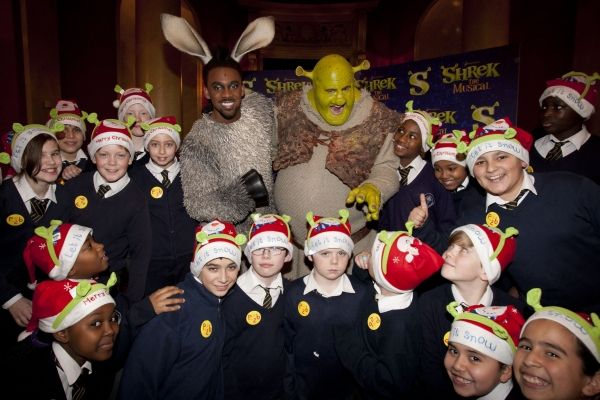 Photo Flash: Students Visit SHREK At Theatre Royal, Drury Lane Photo Flash: Students Visit SHREK At Theatre Royal, Drury Lane Image