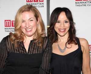 Playwright Molly Smith Metzler & Rosie Perez  Photo