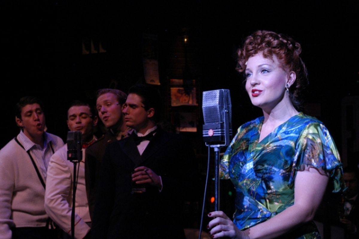 Shannan Steele and the boys at 