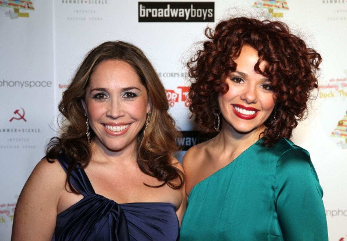 Andrea Burns & Janet Dacal at 