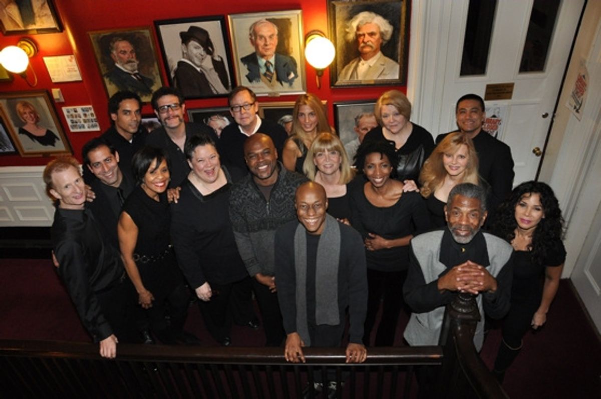 The Cast of tonight's show-Nick Corley, James Rana, Phillip Crhistian, Cheryl Freeman, Adam Feldman, Panchali Null, Michael Adams, Ty Jones, Susan Aquila, Marylee Martin, Daryl Lathon, Sharon Washington, Nora Chester, Ariel Estrada, Diane Stilwell Weinber at 