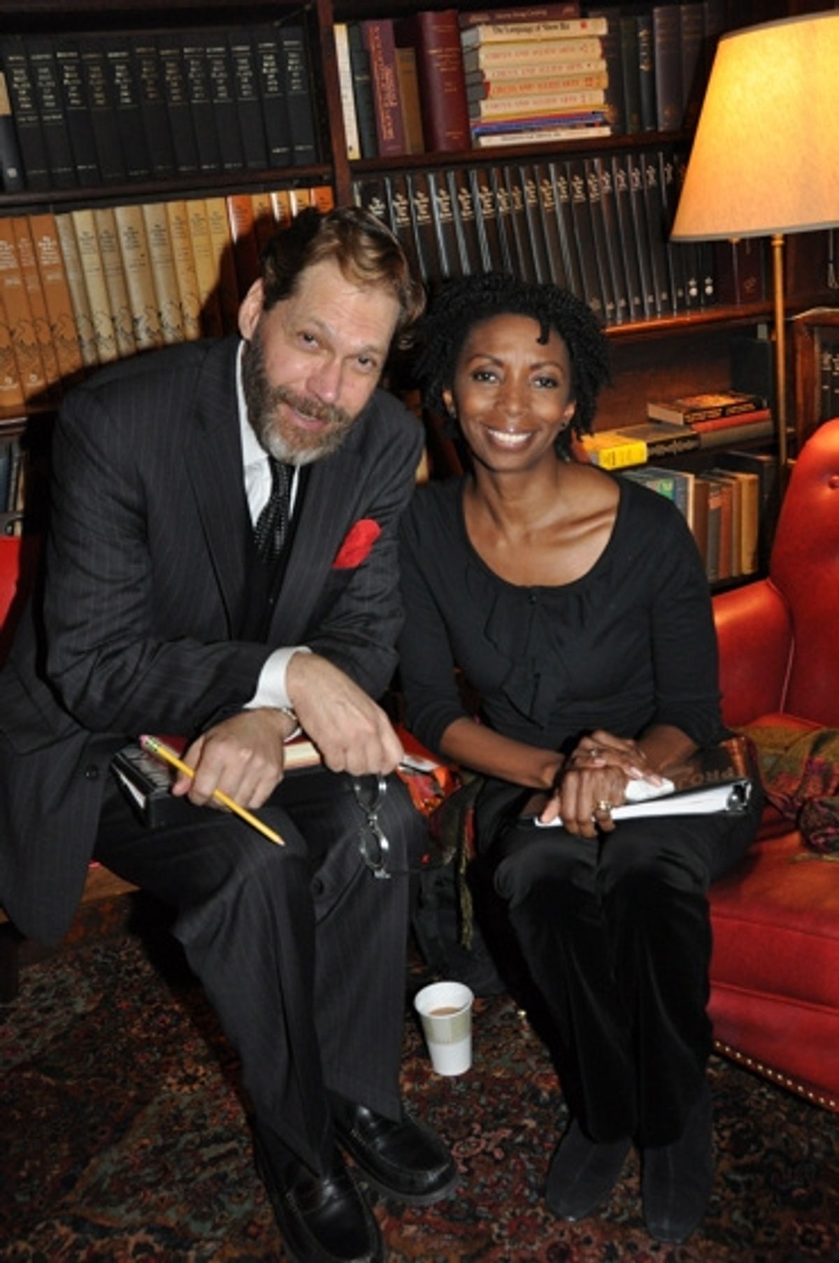 David Staller and Sharon Washington at 