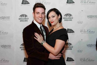 Tyler Hanes and Eden Espinosa Photo