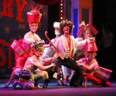 Dennis Stowe and cast Photo