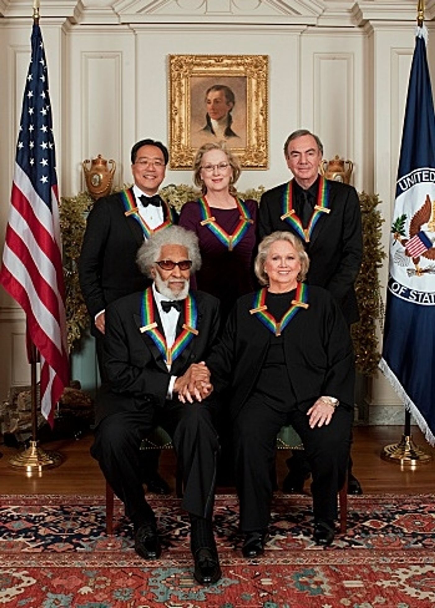Photo Flash: Barbara Cook, Meryl Streep, Neil Diamond Among Honorees at 34th ANNUAL KENNEDY CENTER HONORS Photo Flash: Barbara Cook, Meryl Streep, Neil Diamond Among Honorees at 34th ANNUAL KENNEDY CENTER HONORS Image