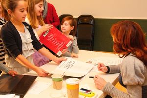 Andrea McArdle and kids Photo