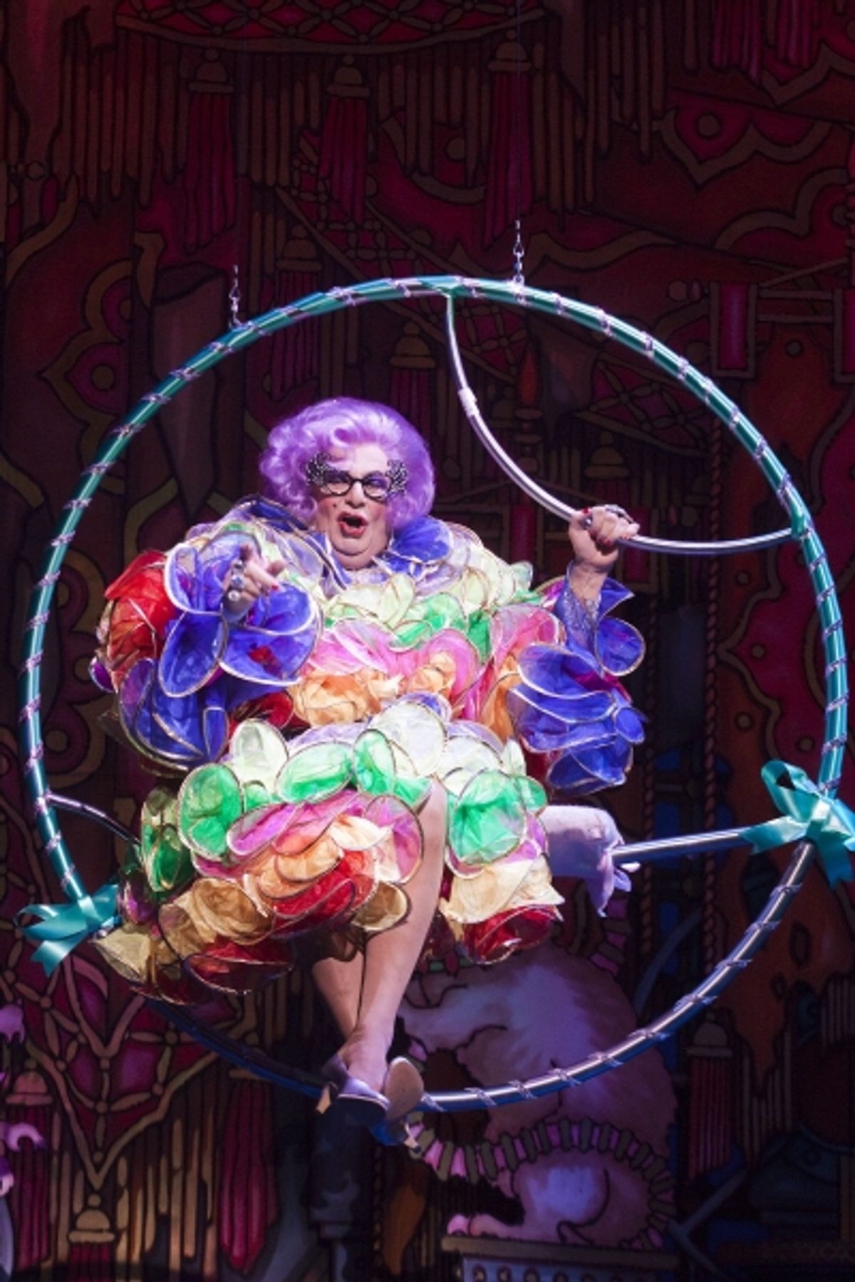 Dame Edna Everage AKA Barry Humphries 
 at 