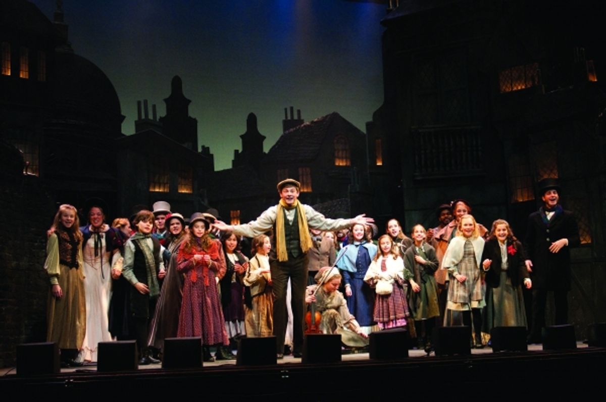 Daniel Garrity and the Cast of A Christmas Carol at 