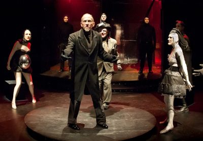 Peter B. Schmitz and cast Photo