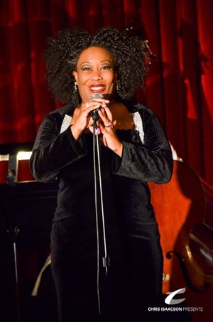 Carla Renata at Upright Cabaret's A Broadway Christmas Photo
