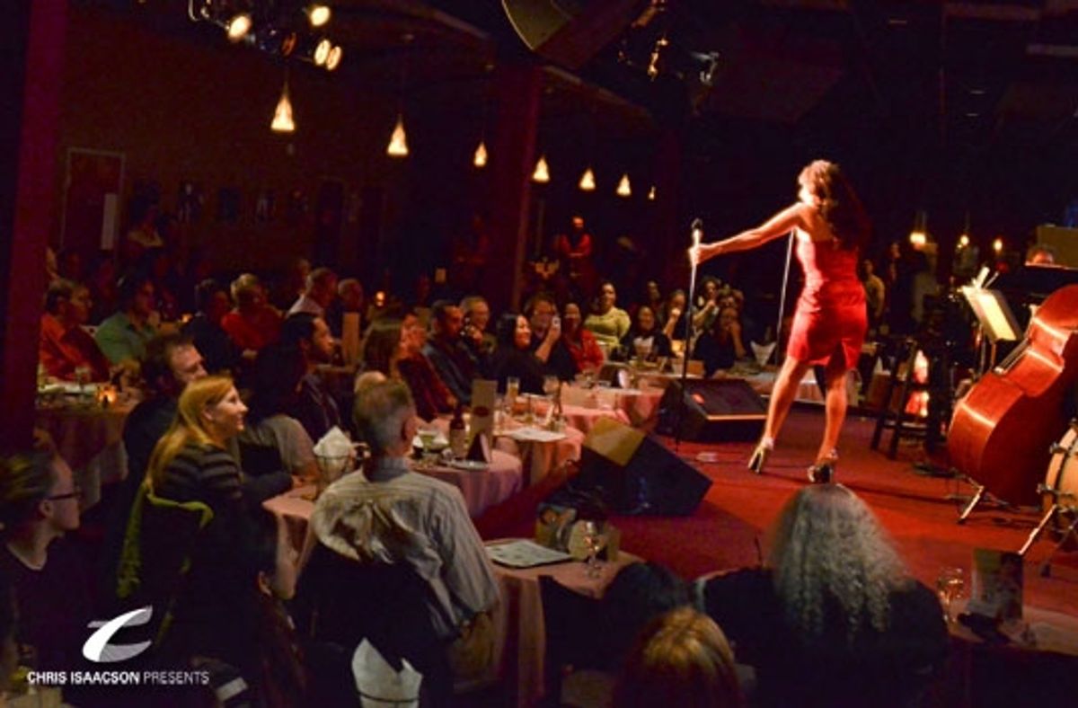 Lesli Margherita at Upright Cabaret's A Broadway Christmas at Upright Cabaret's A BROADWAY CHRISTMAS with Harris, DeGarmo, Young and more!
