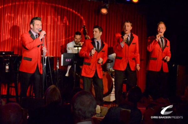 Brandon Alameda, Jim Holdridge, William Martinez and Kevin Wood at Upright Cabaret's  Photo