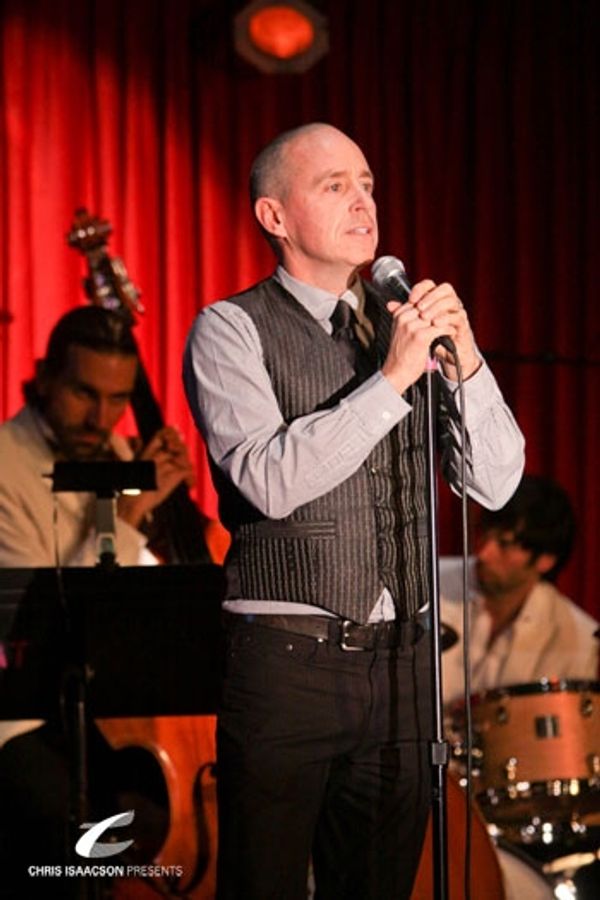 Kevin McMahon at Upright Cabaret's A Broadway Christmas  Photo