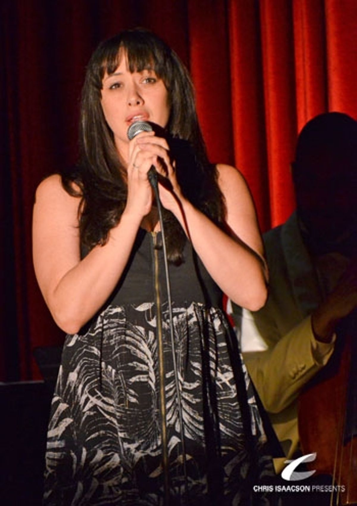 Mariand Torres at Upright Cabaret's A Broadway Christmas  at 