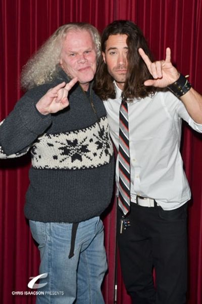 Forbes Candlish and Ace Young at Upright Cabaret's A Broadway Christmas Photo
