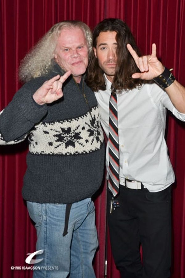 Forbes Candlish and Ace Young at Upright Cabaret's A Broadway Christmas  Photo