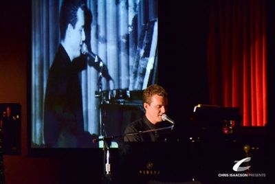 Jake Simpson at Upright Cabaret's A Broadway Christmas Photo
