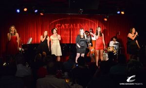 Erin Dowling, Caitlin O'Brient, Karissa Noel, Sheila Karls, Cristina Ballestero and Danielle Sadd at Upright Cabaret's A Broadway Christmas @ BroadwayWorld Erin Dowling, Caitlin O'Brient, Karissa Noel, Sheila Karls, Cristina Ballestero and D Photo