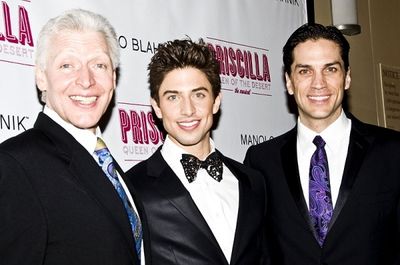 Tony Sheldon, Nick Adams and Will Swenson Photo