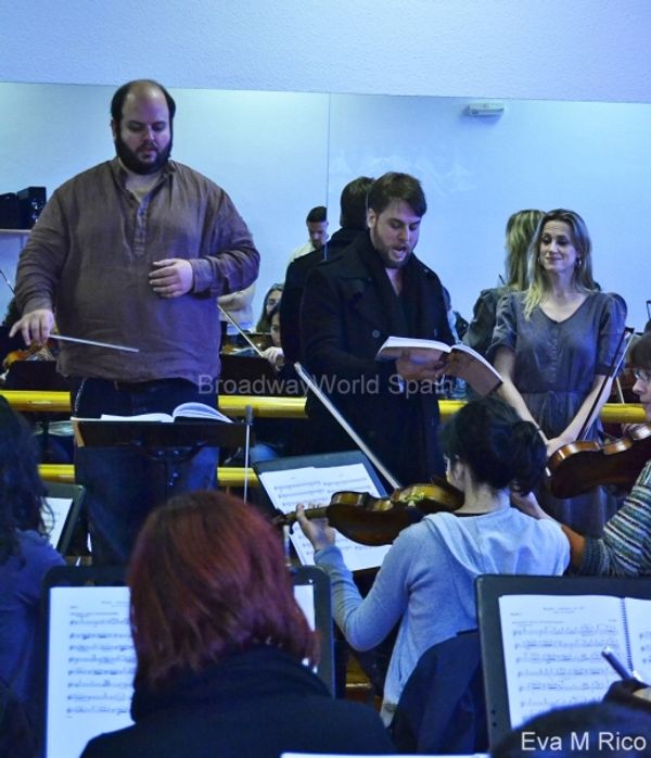 Cesar Belda, Geronimo Rauch y Ana Maria Hidalgo Photo