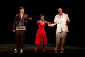 Adam Pascal, Montego Glover and J. Bernard Calloway @ BroadwayWorld Adam Pascal, Montego Glover and J. Bernard Calloway Photo