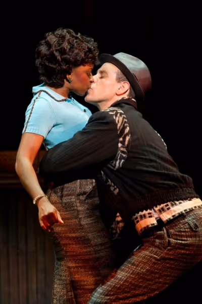 Montego Glover and Adam Pascal Photo