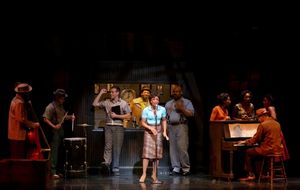Adam Pascal, Montego Glover and Company @ BroadwayWorld Adam Pascal, Montego Glover and Company Photo