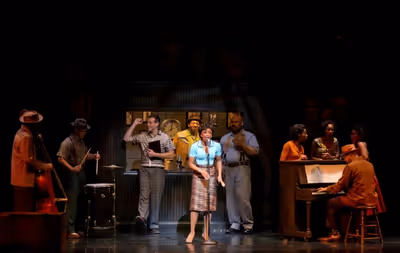 Adam Pascal, Montego Glover and Company Photo
