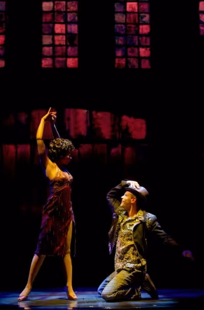 Montego Glover and Adam Pascal Photo