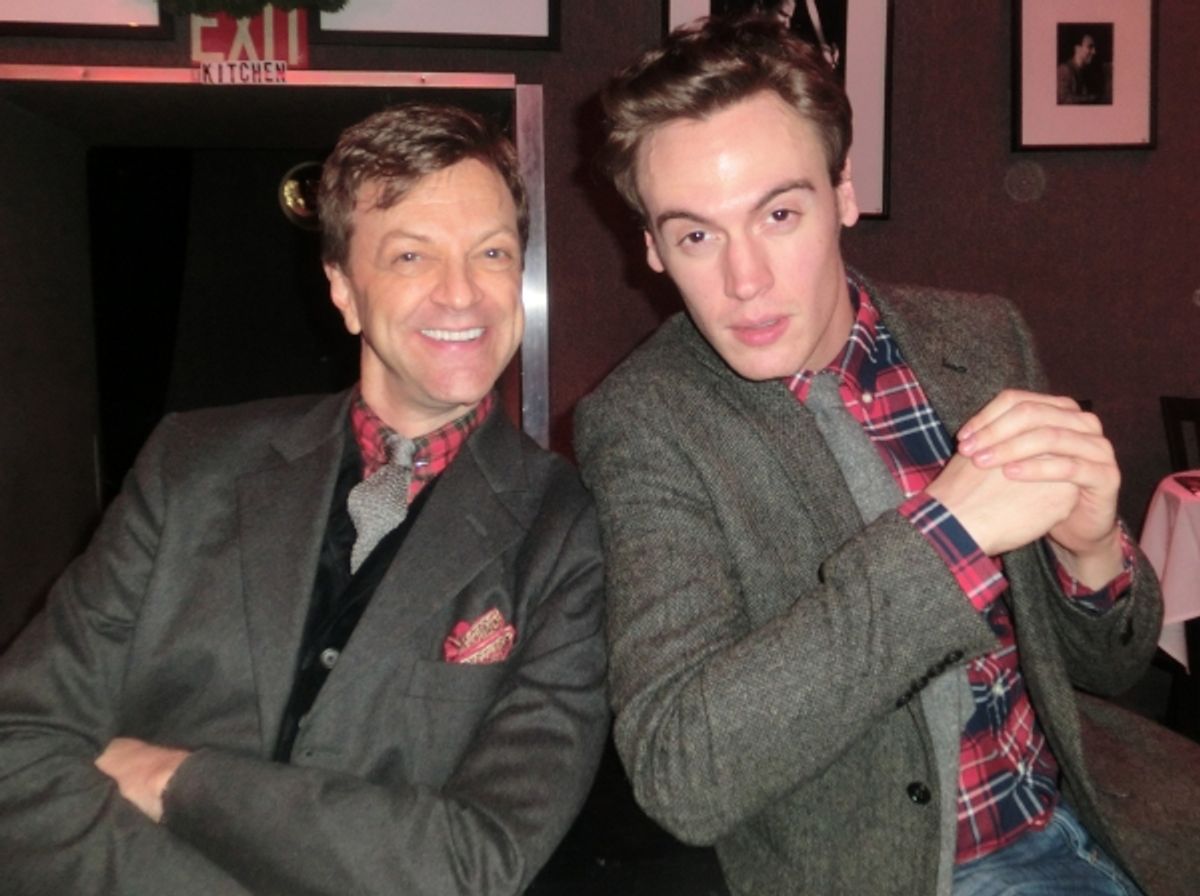 Jim Caruso and Erich Bergen at 