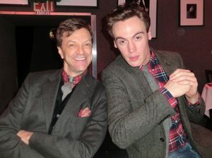 Jim Caruso and Erich Bergen @ BroadwayWorld Jim Caruso and Erich Bergen Photo