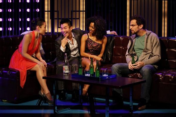 Li Jun Li, Nelson Lee, Sonequa Martin-Green and Matthew Dellapina Photo