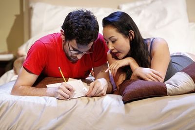 Matthew Dellapina and Li Jun Li  Photo