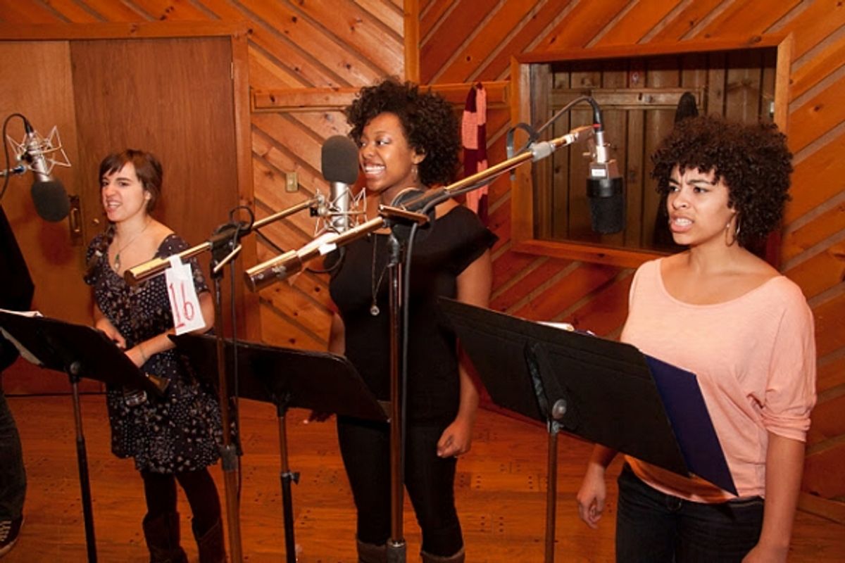 Jeanna Phillips, Alicia Olatuja, and Charnel Crick at 