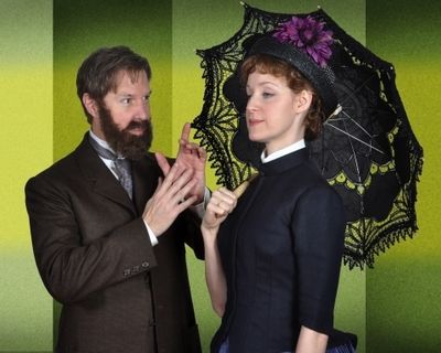 Ron Bohmer, Erin Davie Photo