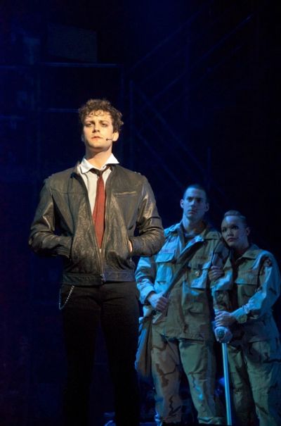 Van Hughes (Johnny), Scott J. Campbell (Tunny) and Nicci Claspell (The Extraordinary  Photo