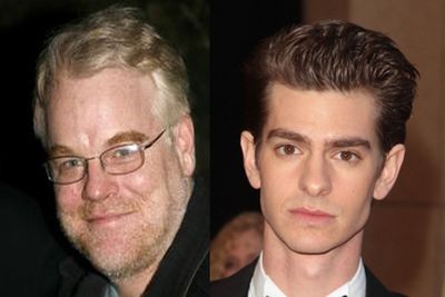 Philip Seymour Hoffman and Andrew Garfield Photo
