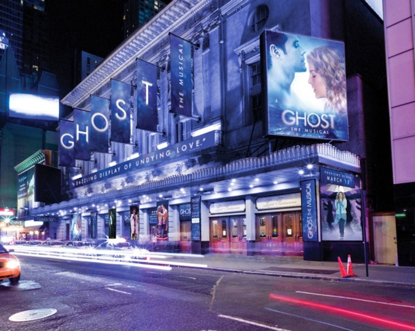 Photo Flash: Sneak Peek at the Planned Marquee for GHOST on Broadway! Photo Flash: Sneak Peek at the Planned Marquee for GHOST on Broadway! Image