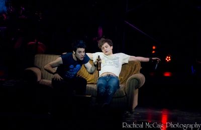 Jake Epstein and Van Hughes Photo