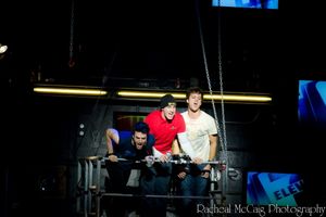 Jake Epstein, Scott J Campbell and Van Hughes @ BroadwayWorld Jake Epstein, Scott J Campbell and Van Hughes Photo
