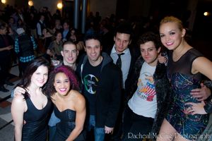 Leslie McDonel, Gabrielle McClinton, Scott J Campbell, Jake Epstein, Josh Kobak, Van Hughes and Nicci Claspell @ BroadwayWorld Leslie McDonel, Gabrielle McClinton, Scott J Campbell, Jake Epstein, Josh Kobak, Van Photo