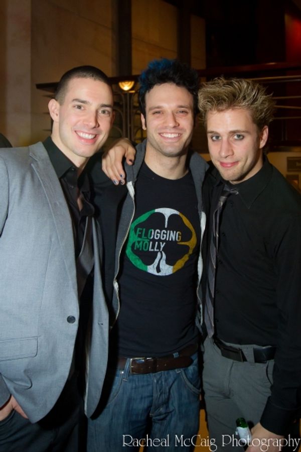 The Canadian Idiots! Scott J Campbell, Jake Epstein and Gabriel Antonacci Photo