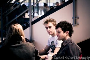 Gabriel Antonacci and Van Hughes Photo