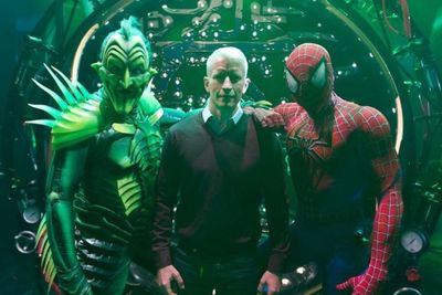 Patrick Page, Anderson Cooper and Christopher Tierney Photo