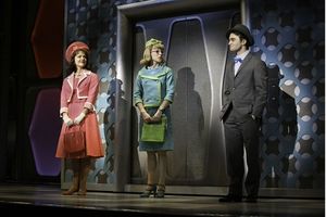 Rose Hemingway, Mary Faber and Daniel Radcliffe in HOW TO SUCCEED @ BroadwayWorld Rose Hemingway, Mary Faber and Daniel Radcliffe in HOW TO SUCCEED Photo