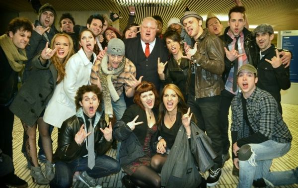 Backstage with Toronto Mayor Rob Ford Photo