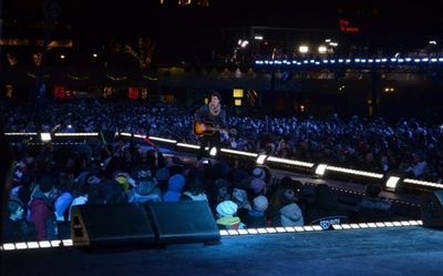 Van Hughes in Nathan Phillips Square Photo